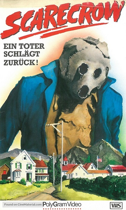 Dark Night of the Scarecrow - German VHS movie cover