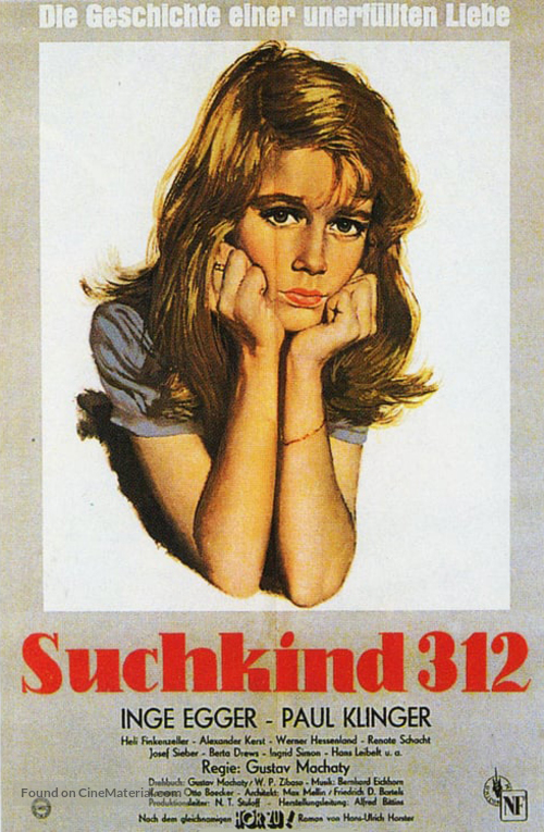 Suchkind 312 - German Movie Poster