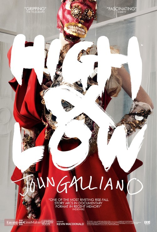 High &amp; Low - John Galliano - British Movie Poster