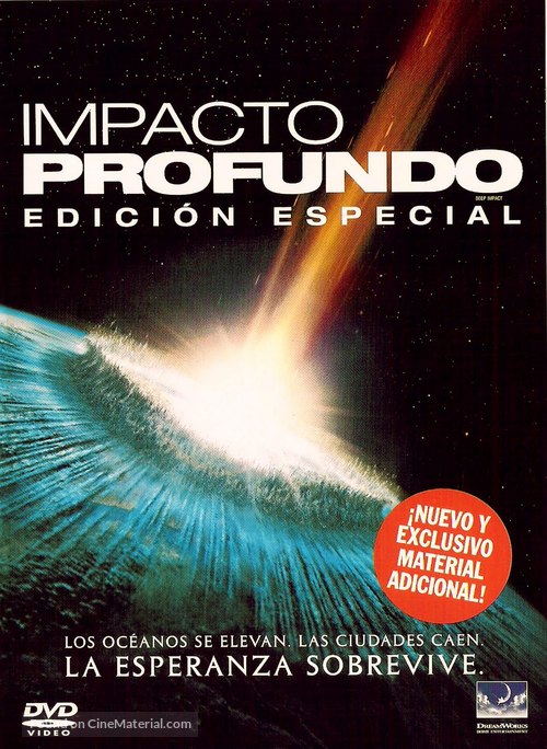 Deep Impact - Spanish DVD movie cover