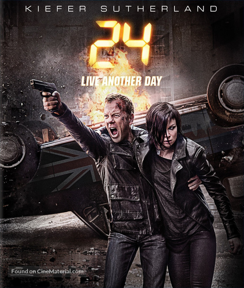 &quot;24: Live Another Day&quot; - Blu-Ray movie cover