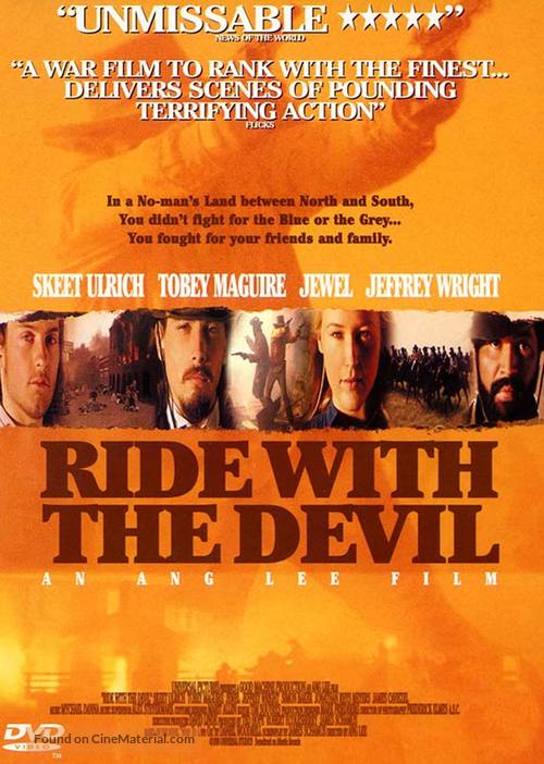 Ride with the Devil - British DVD movie cover