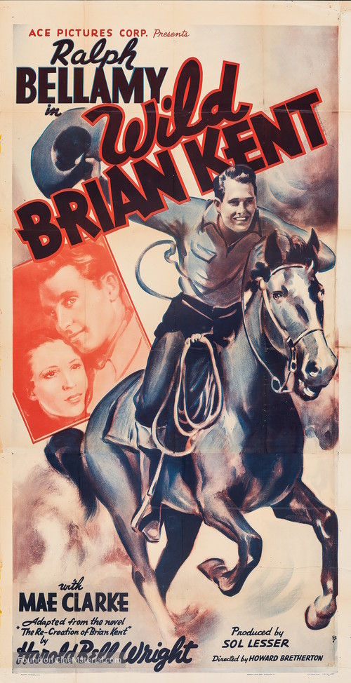 Wild Brian Kent - Re-release movie poster