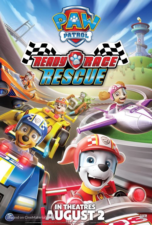 Paw Patrol: Ready, Race, Rescue! - Canadian Movie Poster