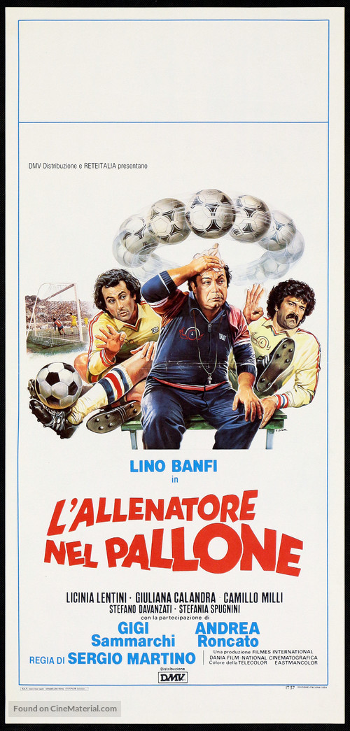 Allenatore nel pallone, L&#039; - Italian Movie Poster