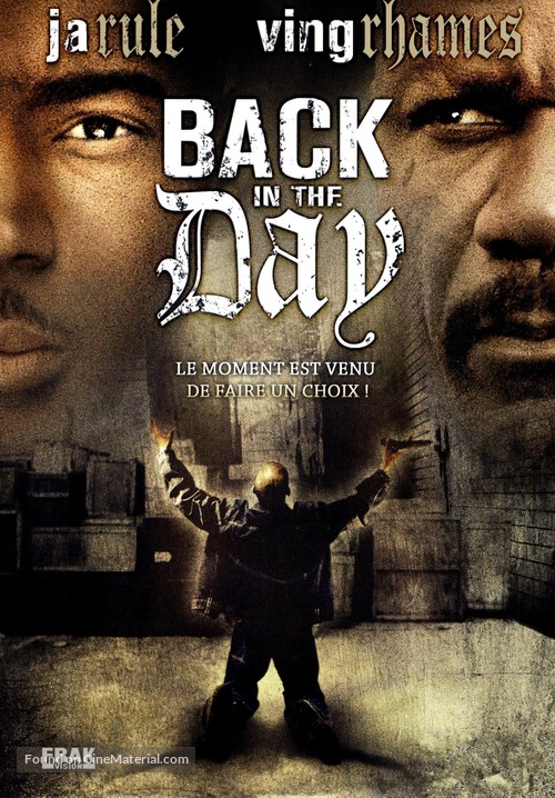 Back In The Day - French DVD movie cover