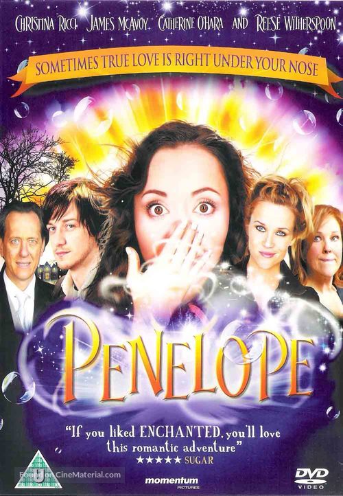 Penelope - British DVD movie cover