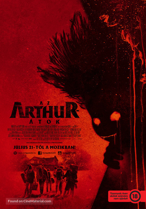 Arthur, mal&eacute;diction - Hungarian Movie Poster