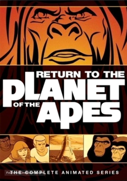 &quot;Return to the Planet of the Apes&quot; - DVD movie cover