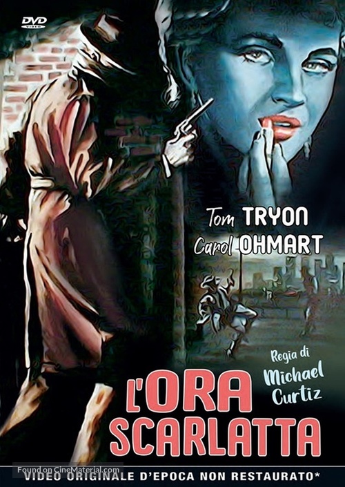 The Scarlet Hour - Italian DVD movie cover