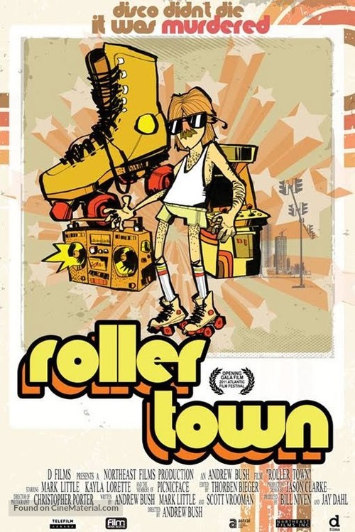 Roller Town - Canadian Movie Poster