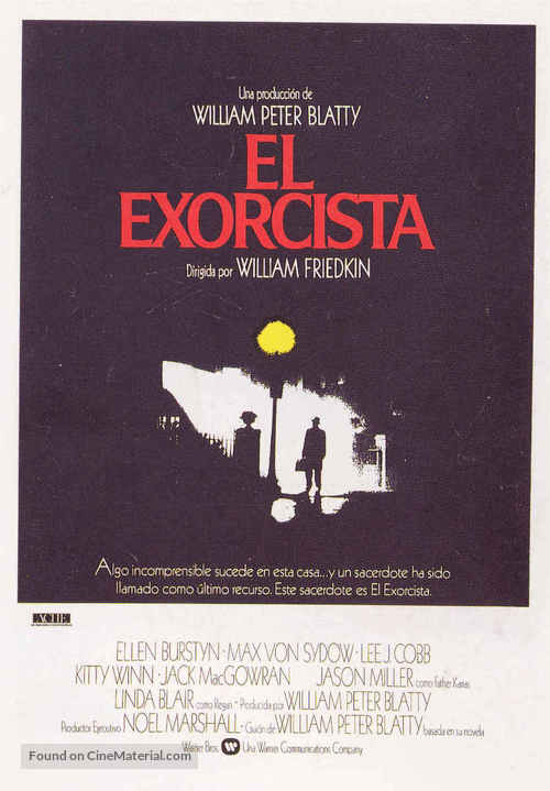 The Exorcist - Spanish Movie Poster