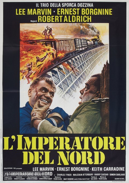 Emperor of the North Pole - Italian Movie Poster