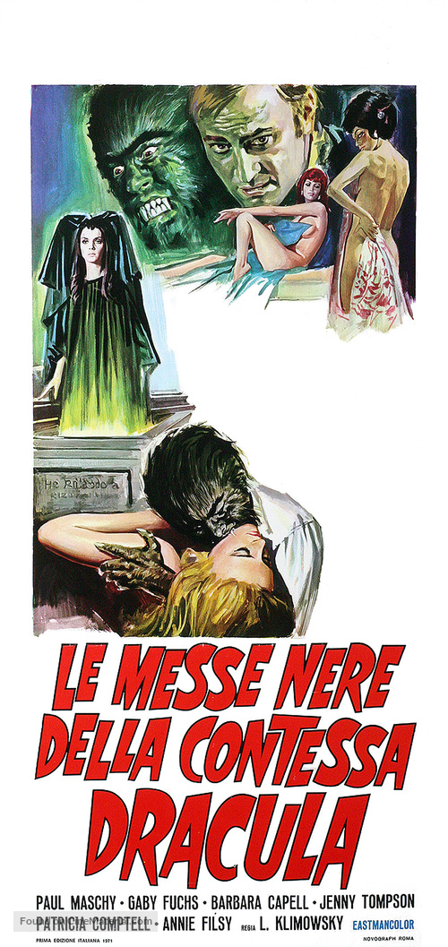 La noche de Walpurgis - Italian Movie Poster