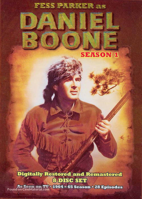 &quot;Daniel Boone&quot; - DVD movie cover