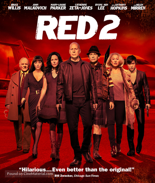 RED 2 - Blu-Ray movie cover