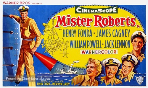 Mister Roberts - Belgian Movie Poster
