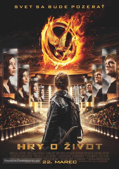 The Hunger Games - Slovak Movie Poster