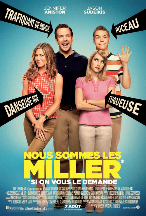 We&#039;re the Millers - Canadian Movie Poster