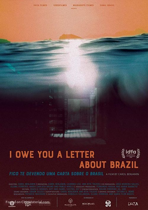 Fico te devendo uma carta sobre o Brasil - Brazilian Movie Poster