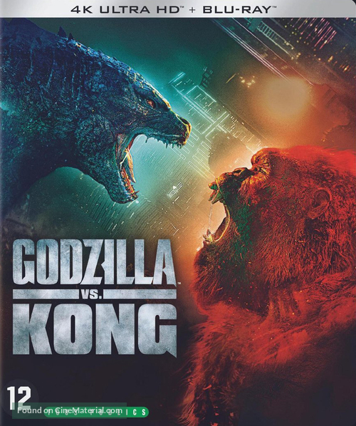 Godzilla vs. Kong - Belgian Blu-Ray movie cover