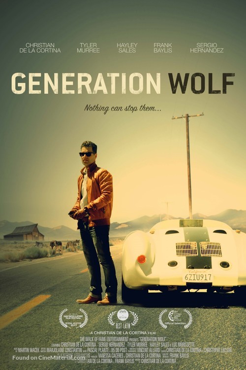 Generation Wolf - Canadian Movie Poster