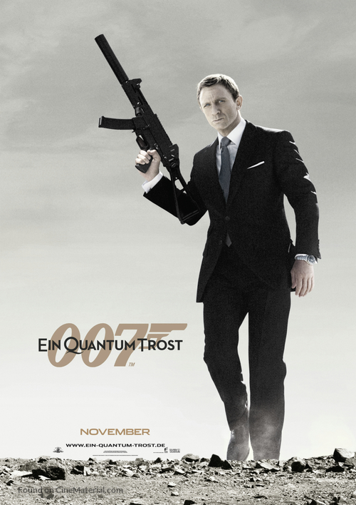 Quantum of Solace - German Movie Poster