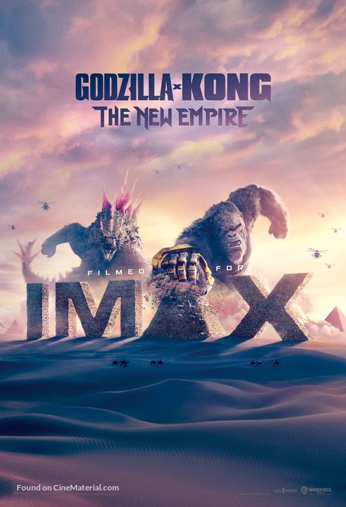 Godzilla x Kong: The New Empire - Movie Poster