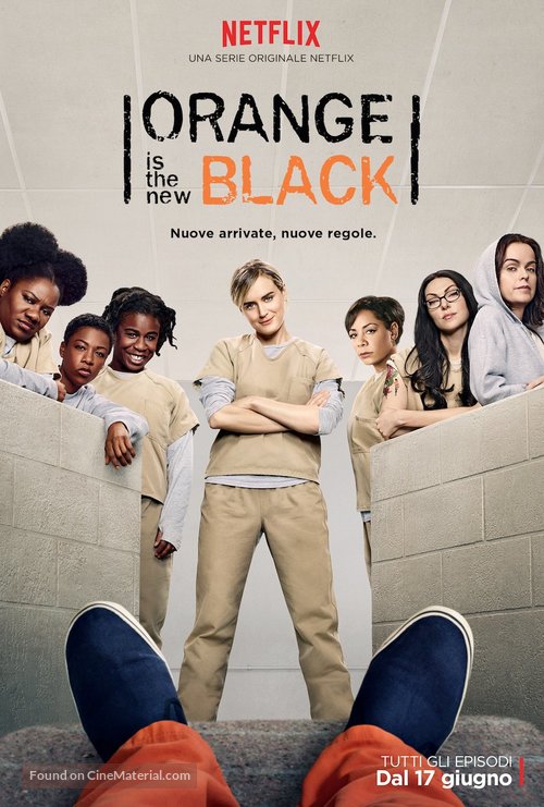 &quot;Orange Is the New Black&quot; - Italian Movie Poster
