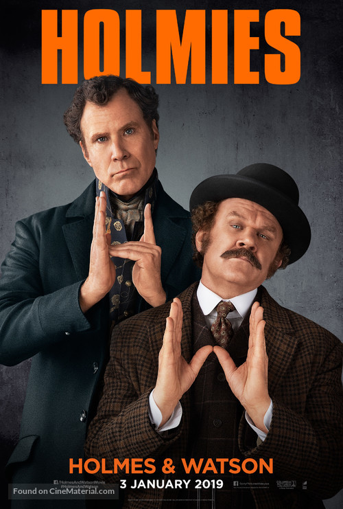 Holmes &amp; Watson - Malaysian Movie Poster