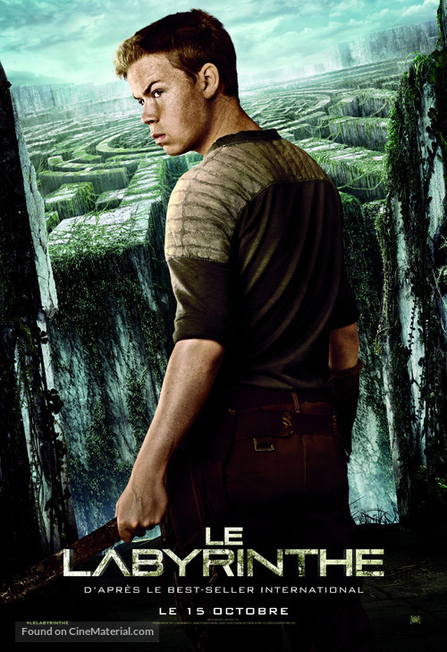 The Maze Runner - French Movie Poster