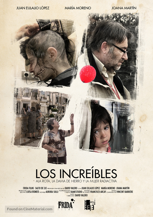 Los incre&iacute;bles - Spanish Movie Poster