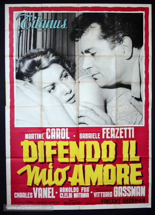 Difendo il mio amore - Italian Movie Poster