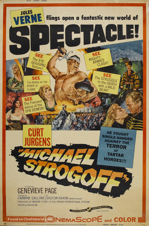 Michel Strogoff - Movie Poster