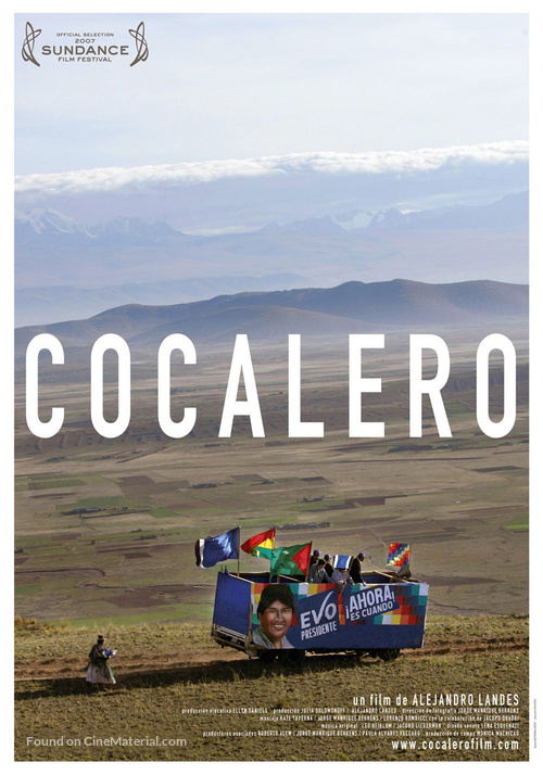Cocalero - Bolivian Movie Poster