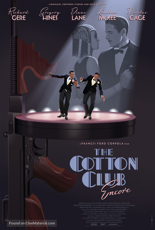 The Cotton Club (1984) re-release movie poster