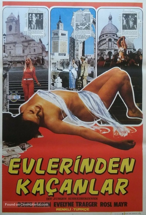 Die jungen Ausreiserinnen - Sex-Abenteuer deutscher M&auml;dchen in aller Welt - Turkish Movie Poster