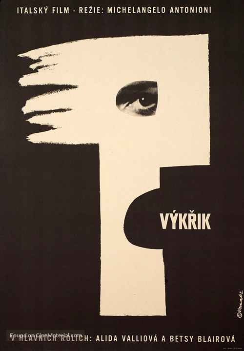 Il Grido - Czech Movie Poster