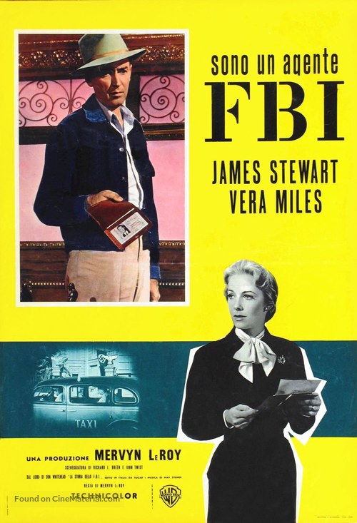 The FBI Story - Italian Movie Poster