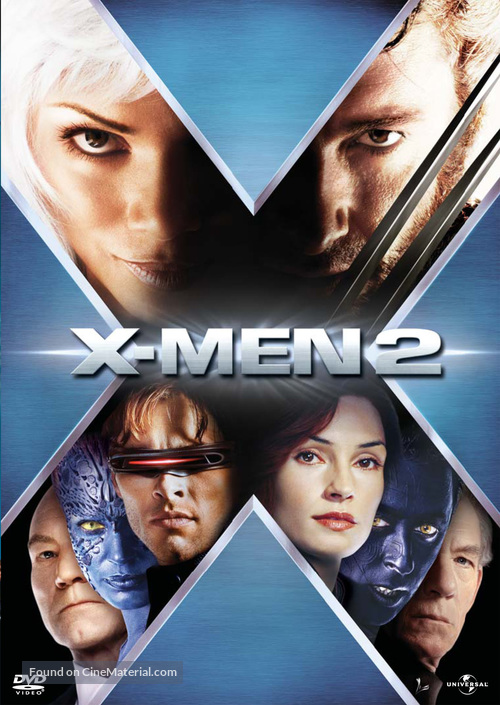 X2 - Czech DVD movie cover