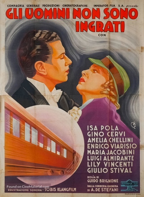 Gli uomini non sono ingrati - Italian Movie Poster