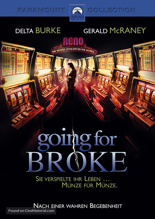 Going for Broke - German DVD movie cover