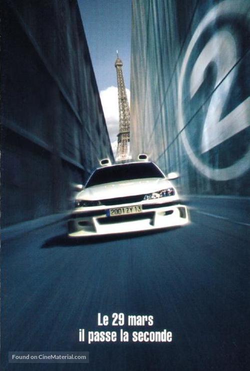 Taxi 2 - French Movie Poster