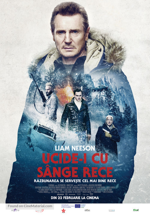 Cold Pursuit - Romanian Movie Poster