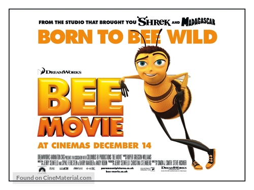 Bee Movie - British Movie Poster