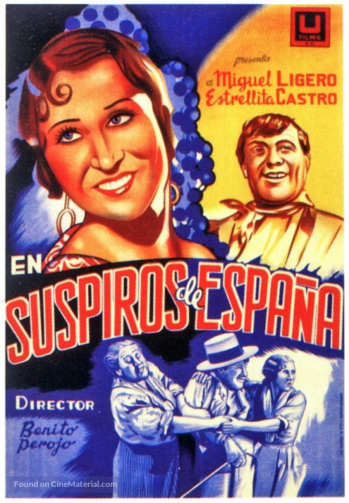 Suspiros de Espa&ntilde;a - Spanish Movie Poster