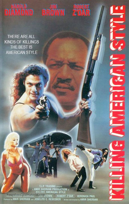 Killing American Style - VHS movie cover