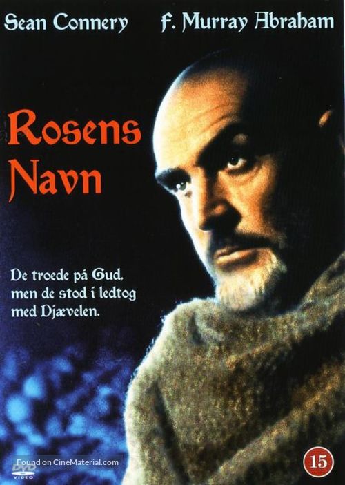 The Name of the Rose - Danish Movie Cover