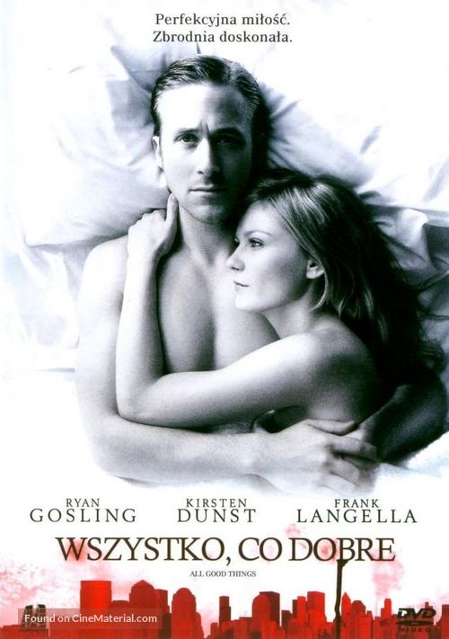 All Good Things - Polish DVD movie cover