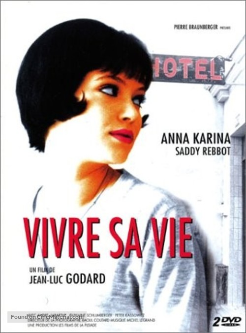 Vivre sa vie: Film en douze tableaux - French DVD movie cover